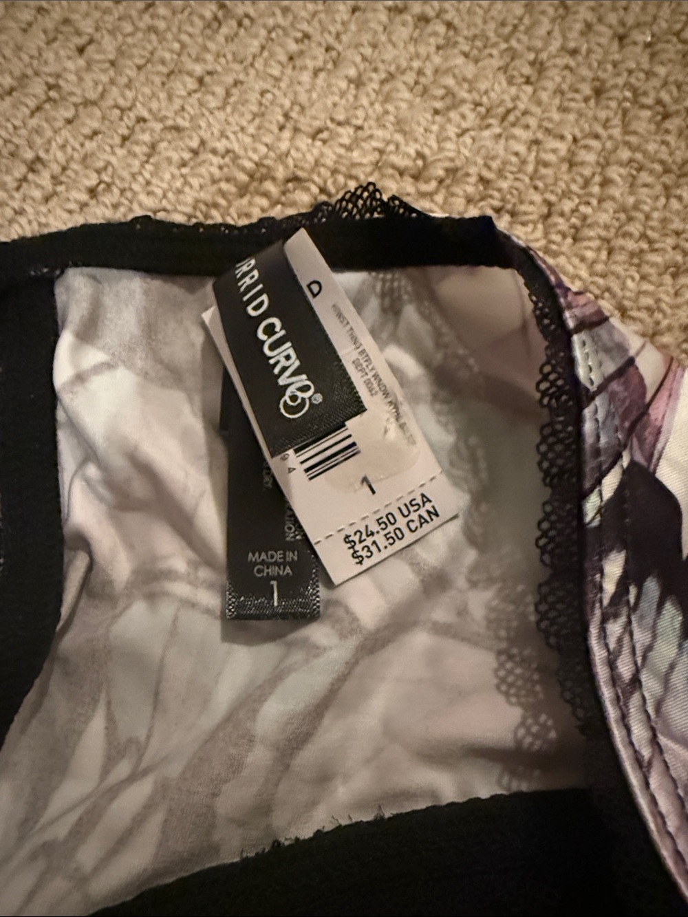 Torrid High Waist Ruffle Thong - Picture 2 of 3